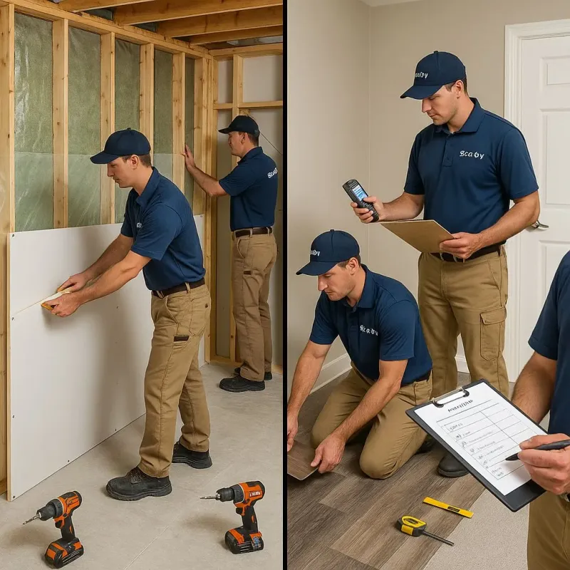 Repairs and Reconstruction process in Springfield, OR